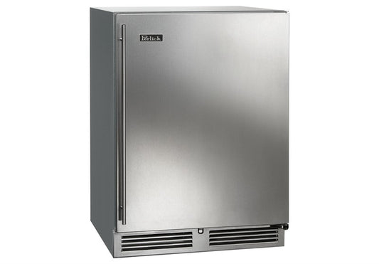 Perlick 24" C-Series Outdoor Refrigerator w/ SS Solid Door, Hinge Left