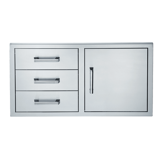 Broilmaster 42-Inch Single Door Triple Drawer