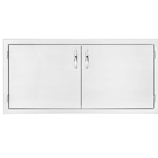 True Flame 45" Double Access Door with Hidden Hinge