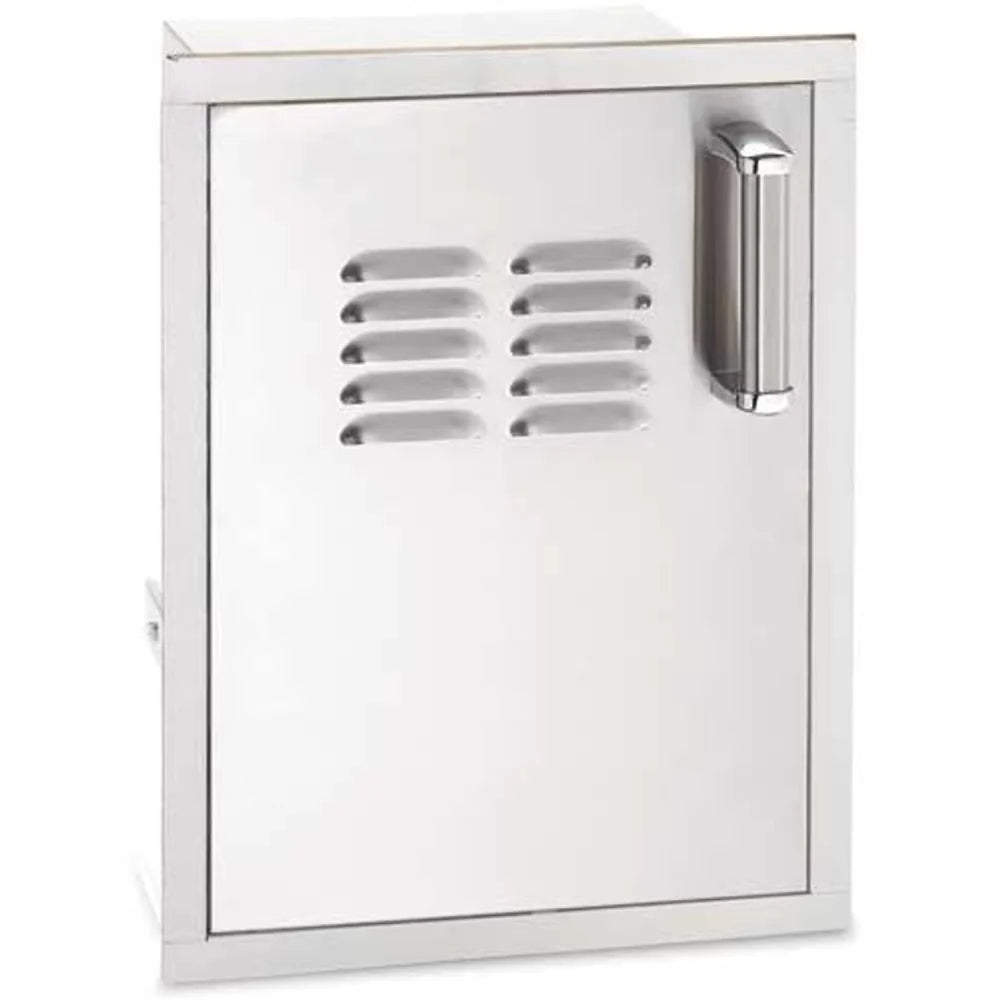 Fire Magic Flush Single Door Tank Drawer and Louvers(Left)