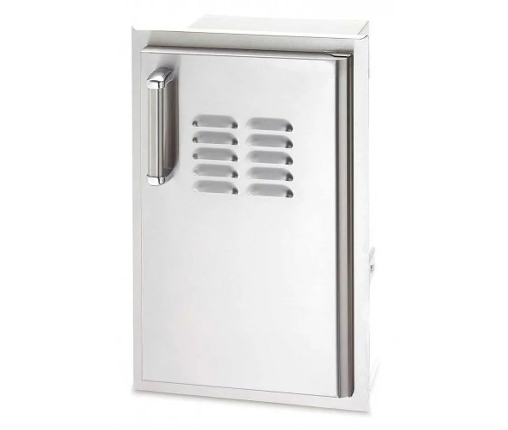 Fire Magic Flush Single Door Tank Drawer and Louvers(Right)