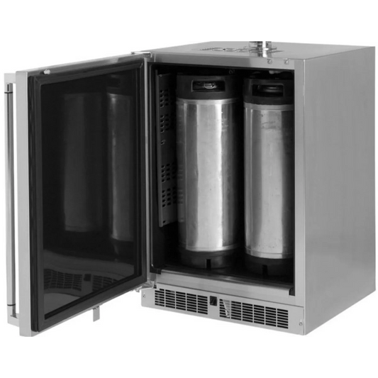 Lynx - 24” Professional Outdoor Beverage Dispenser with Left Hinge