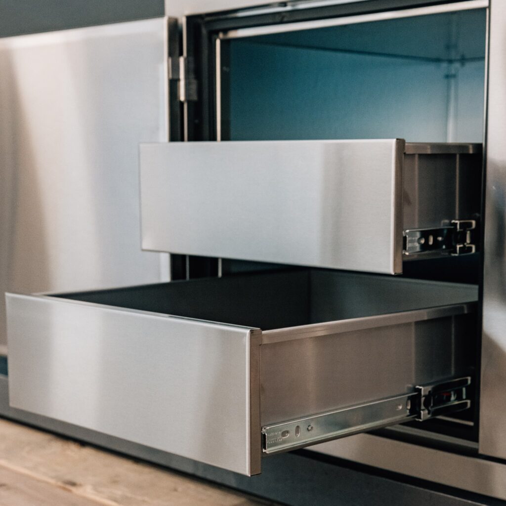 Summerset - 36" 2-Drawer Dry Storage Pantry & Access Door Combo