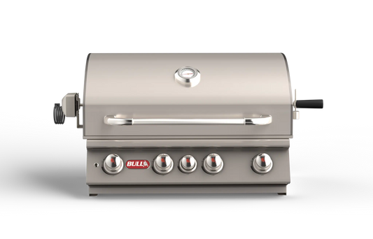 Bull - 30" Angus Stainless Steel Drop-In Grill w/ Insulated Jacket