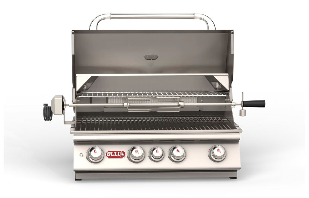 Bull - 30" Angus Stainless Steel Drop-In Grill w/ insulated jacket