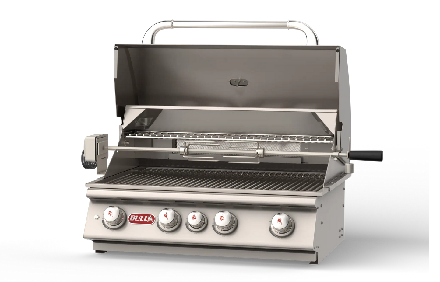 Bull - 30" Angus Stainless Steel Drop-In Grill w/ Insulated Jacket