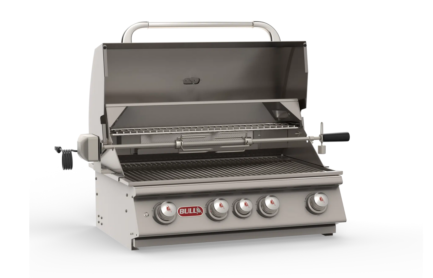 Bull - 30" Angus Stainless Steel Drop-In Grill w/ Insulated Jacket