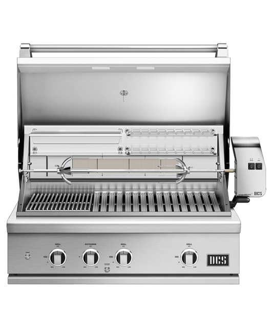 DCS - 36" Series 9 Grill, Rotisserie and Charcoal NG/LP