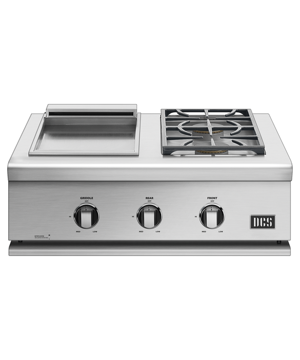 DCS - 30" Series 7 Double Side Burner/ Griddle NG