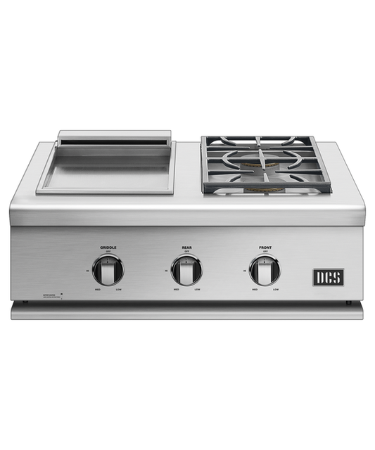 DCS - 30" Series 7 Double Side Burner/ Griddle NG