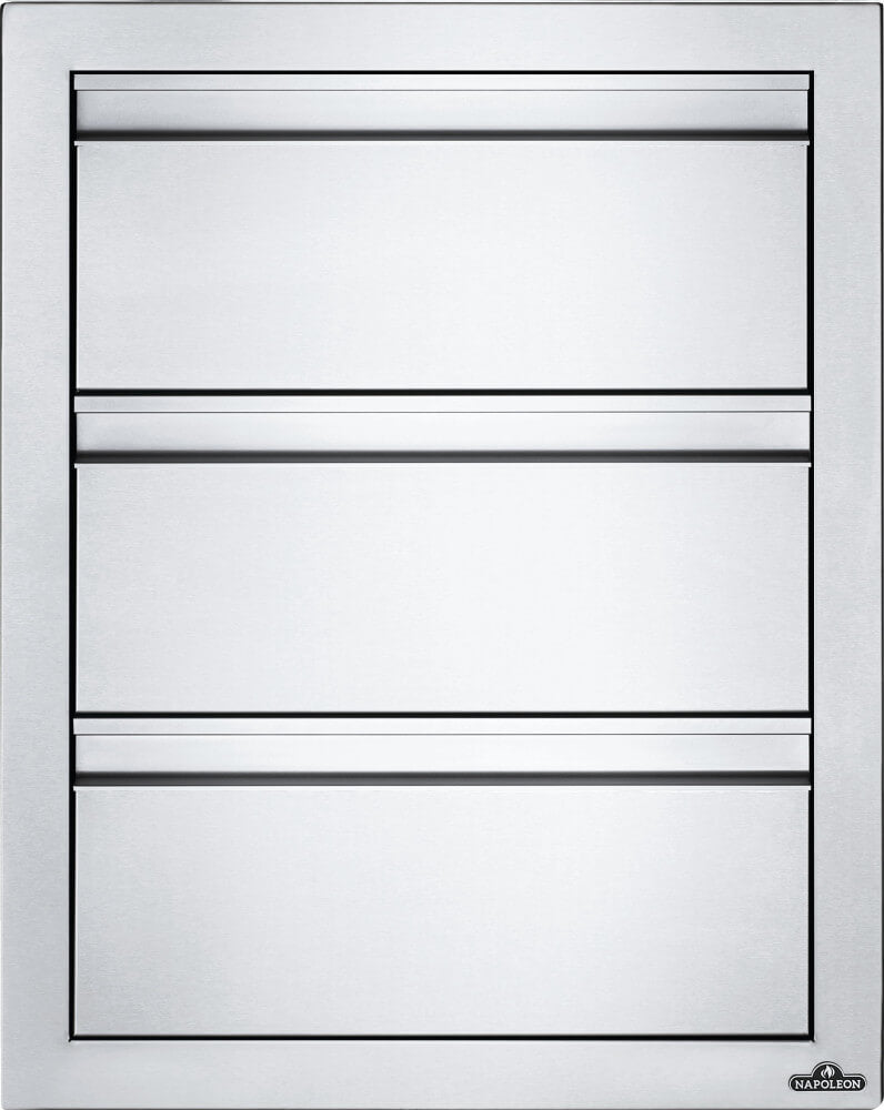 Napoleon 18" X 24" Triple Drawer