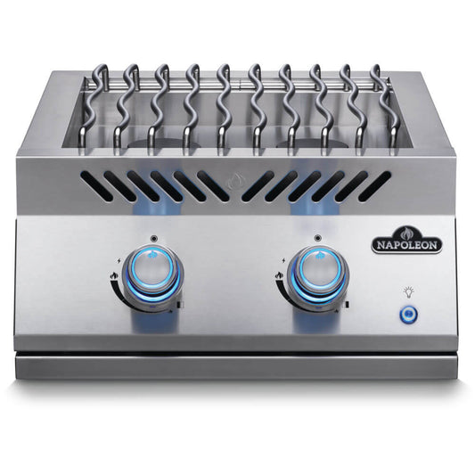 Napoleon Built-In 700 Series 18" Dual Range Top Burner Stainless Steel NG/LP