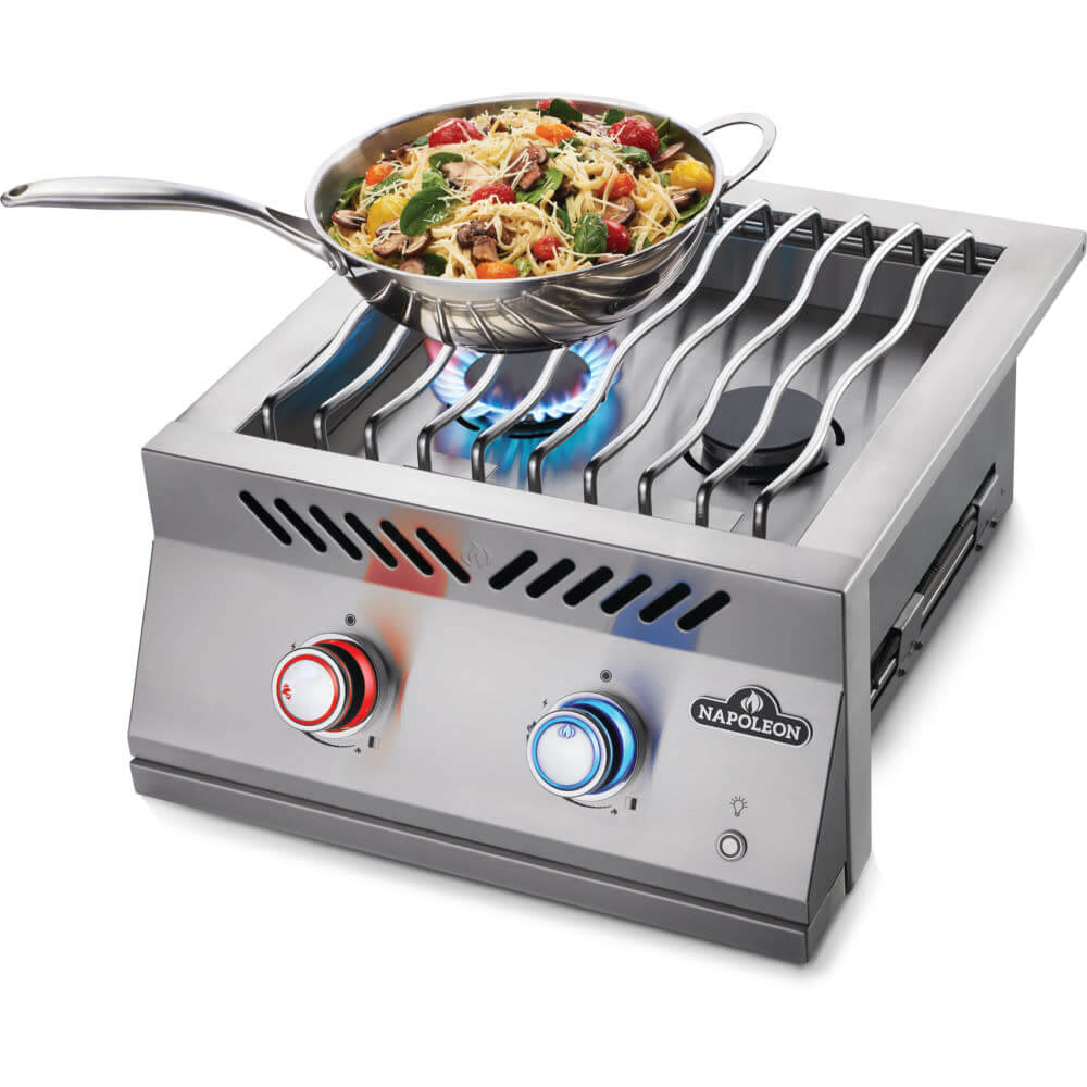 Napoleon Built-In 700 Series 18" Dual Range Top Burner Stainless Steel NG/LP