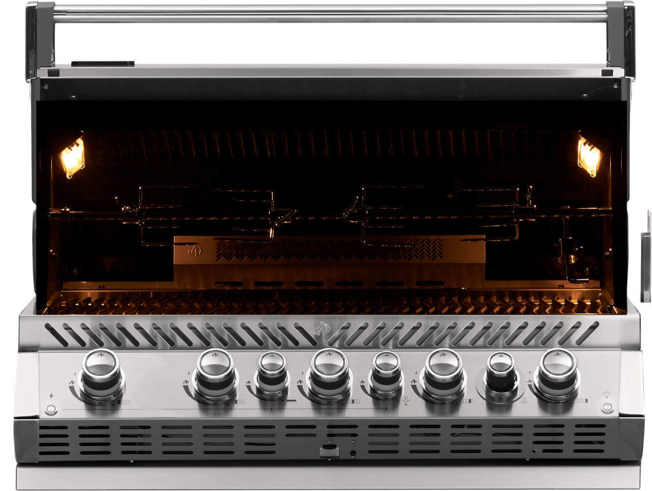 Napoleon Built-in Prestige PRO™ 665 Grill Head with Infrared Rear Burner, Stainless Steel NG/LP