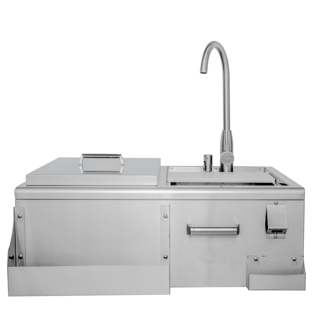 Blaze 30" Beverage Center w/ Sink & Ice Bin Cooler