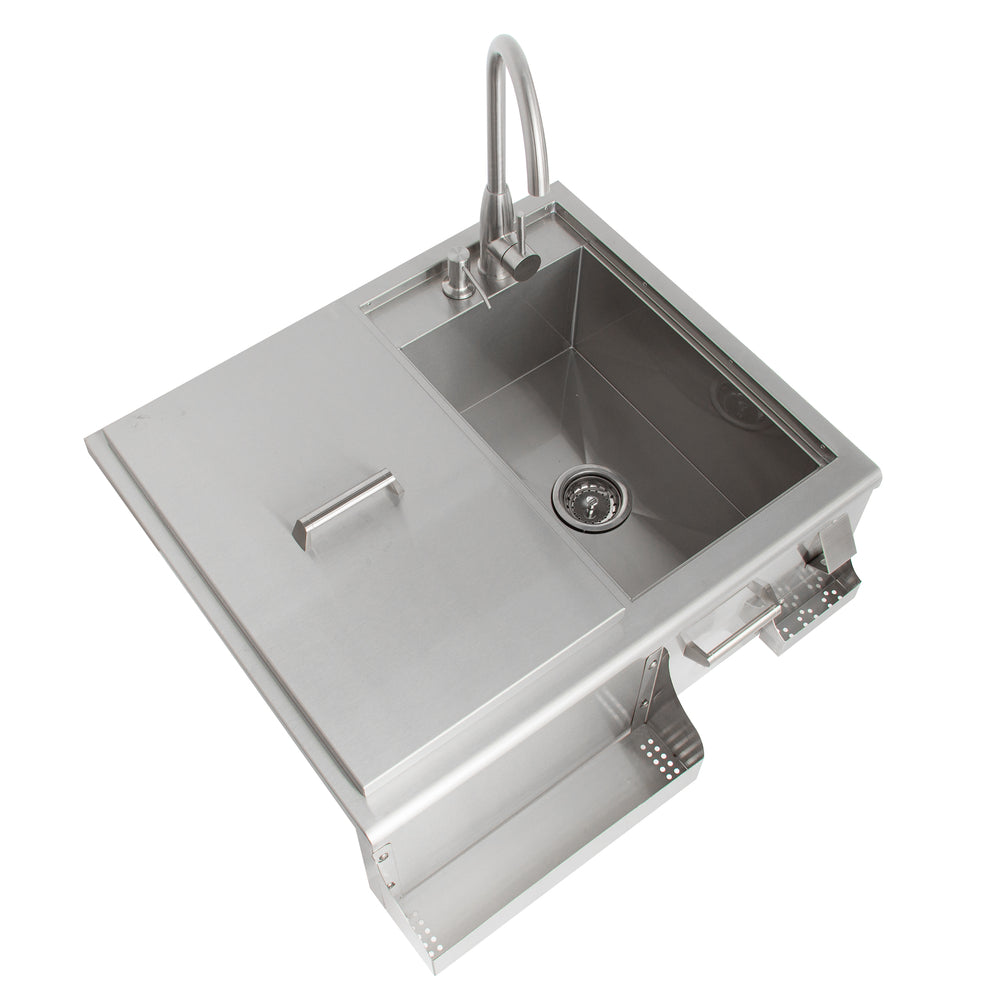 Blaze 30" Beverage Center w/ Sink & Ice Bin Cooler