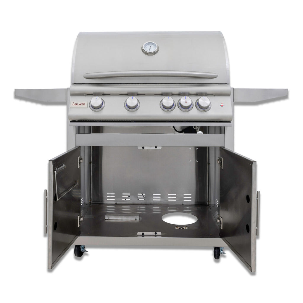 Blaze LTE+ 32" 4-Burner Built-In Gas Grill w/insulated jacket