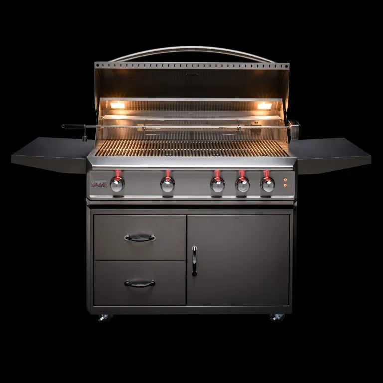 Blaze LUX 44" 4-Burner Built-In Gas Grill w/ insulated jacket