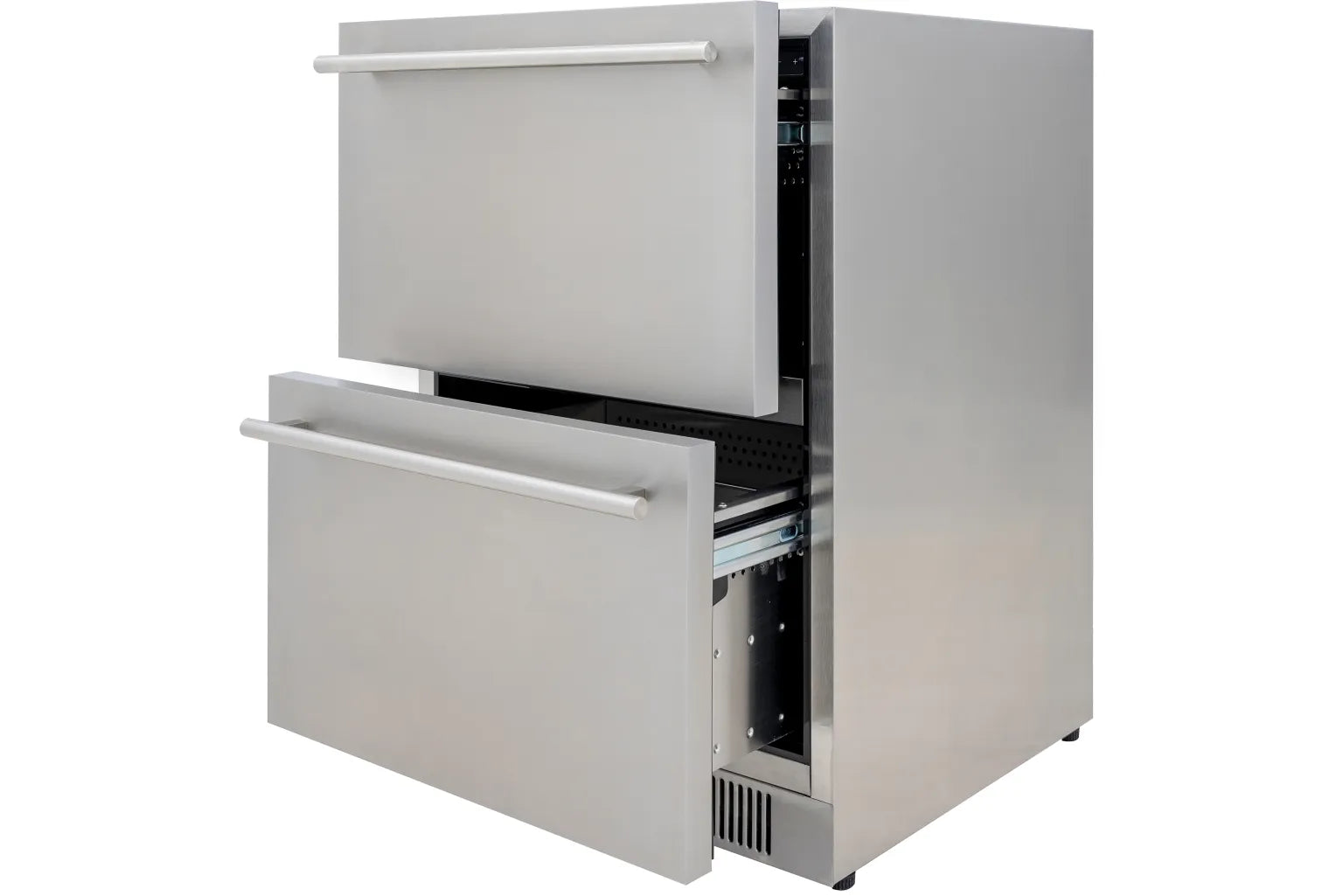 Blaze 23.5-Inch 5.1 Cu. Ft. Outdoor Rated Stainless Steel Double Drawer Refrigerator