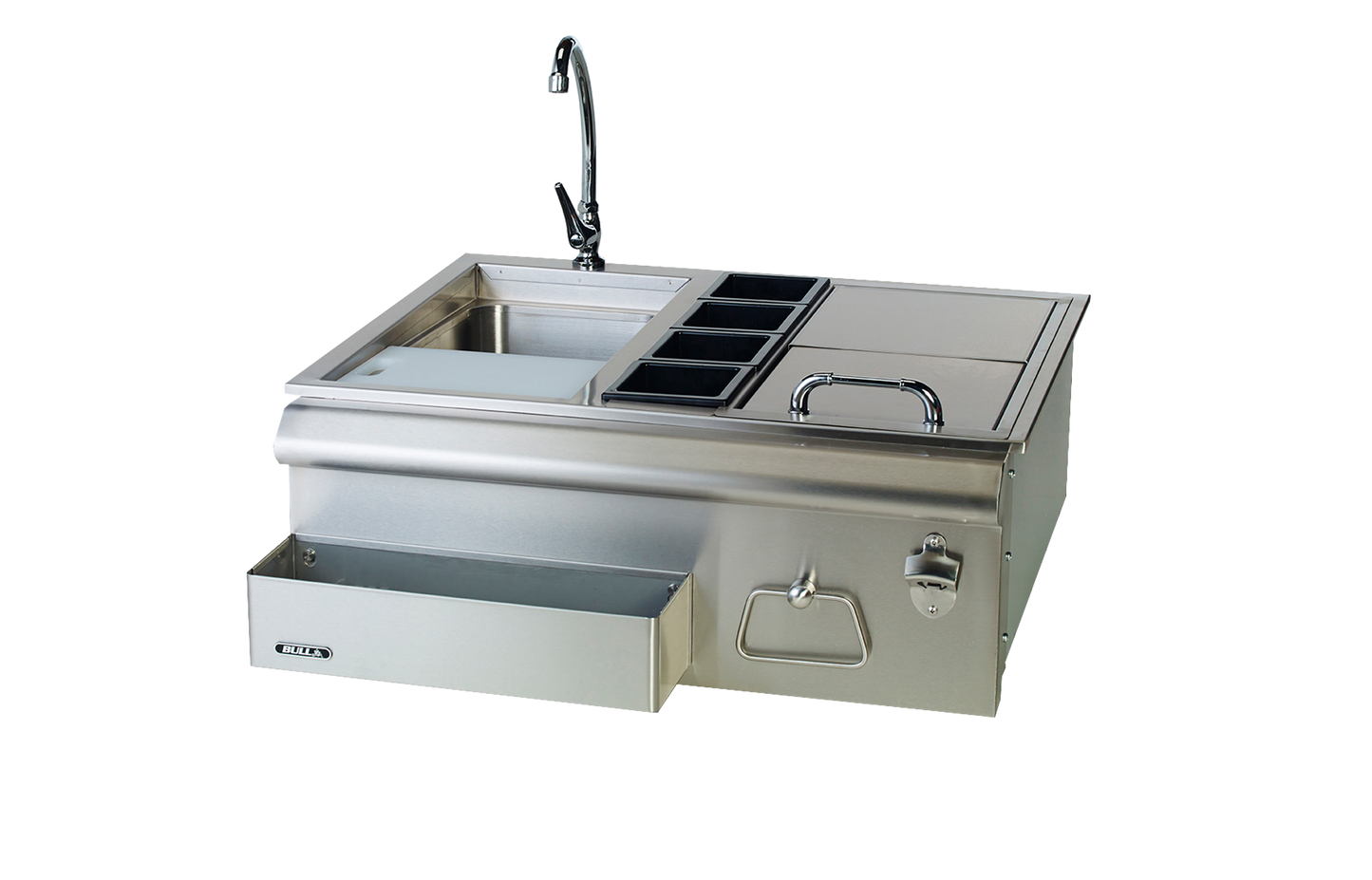 Bull - Stainless Steel 30" Bar Center w/sink