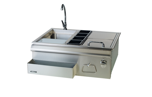 Bull - Stainless Steel 30" Bar Center w/sink