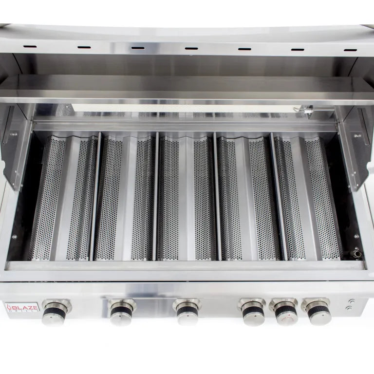 Blaze LTE 40" 5-Burner Built-In Gas Grill w/insulated jacket