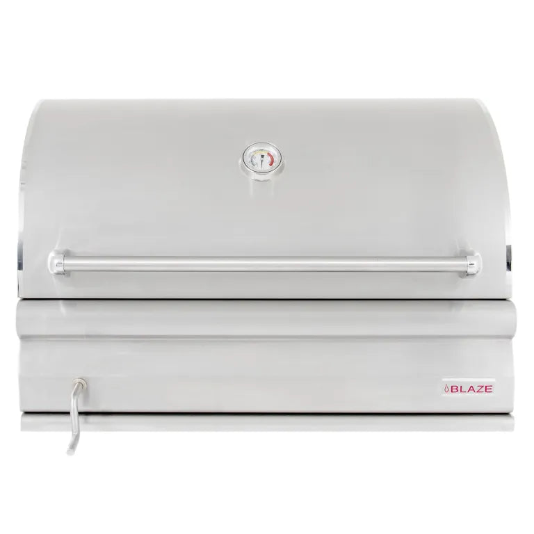 Blaze 32" Built-In Stainless Steel Charcoal Grill