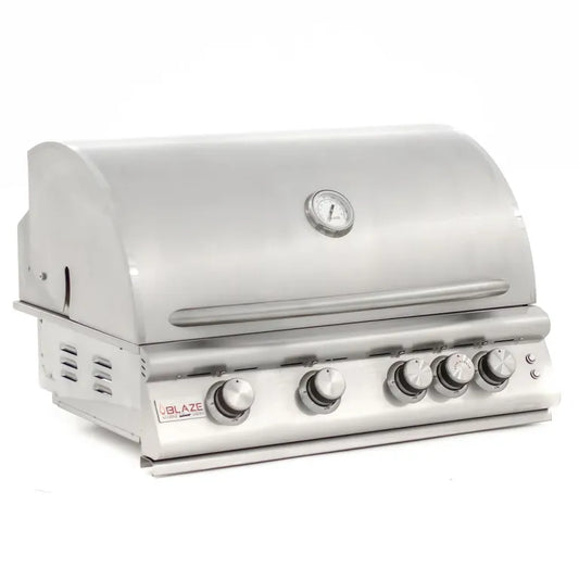 Blaze LTE Marine Grade 32" 4-Burner Built-In Gas Grill w/ insulated jacket