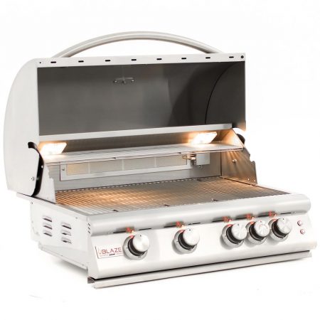 Blaze LTE Marine Grade 32" 4-Burner Built-In Gas Grill w/ insulated jacket