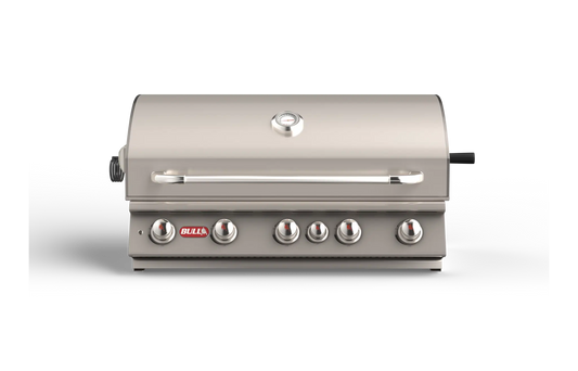 Bull - 38" Brahma – 5 Burner Stainless Steel Built-in Gas Grill w/ insulated jacket