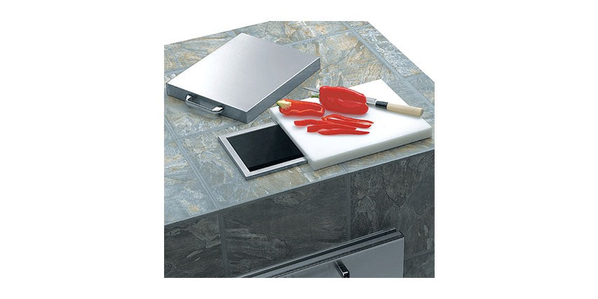 Lynx - Professional Countertop Trash Chute w/ Cutting Board & Cover
