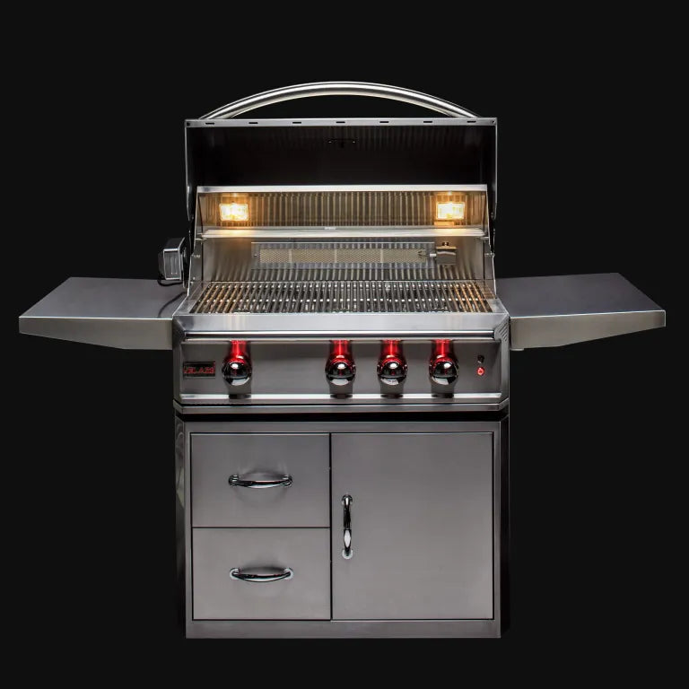 Blaze LUX 34" 3-Burner Built-In Gas Grill w/ insulated jacket