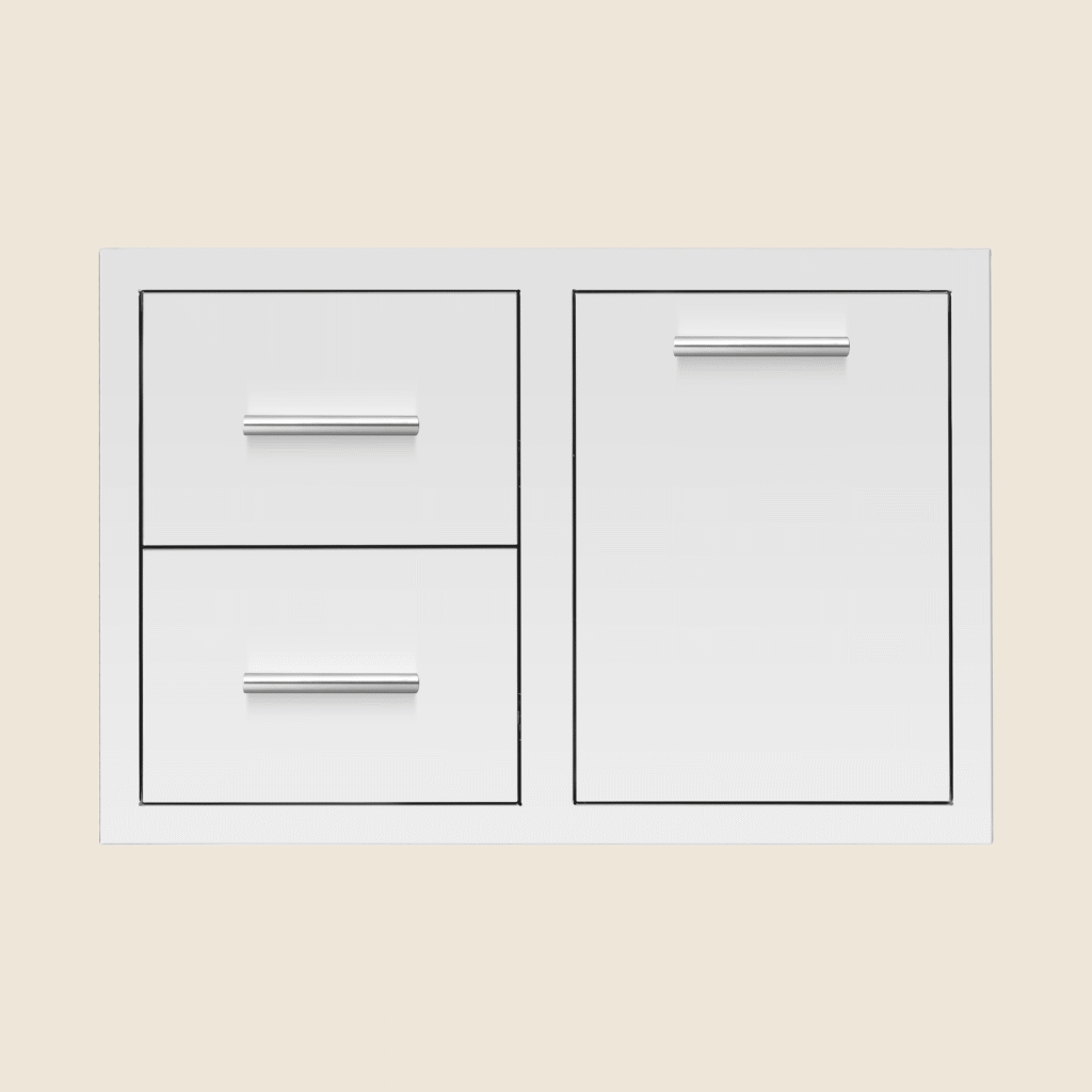 Summerset - 33" 2-Drawer & Vented LP Tank Pullout Drawer Combo