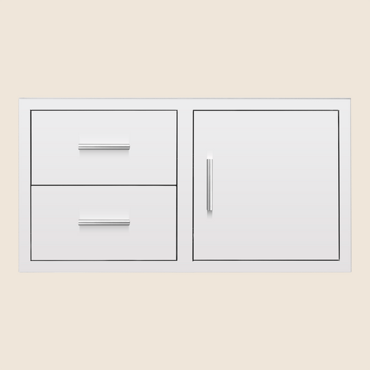 American Made Grills - 42" 2-Drawer & Access Door Combo