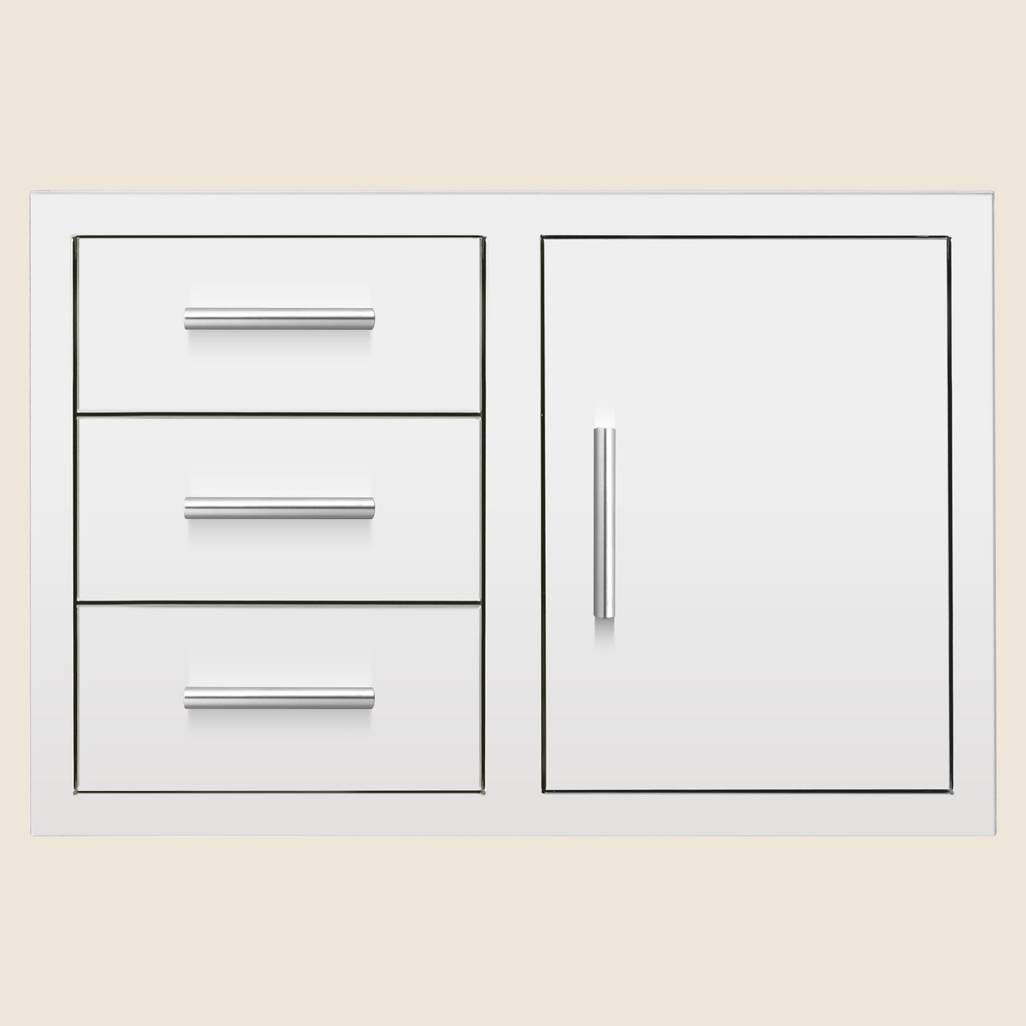 American Made Grills - 33" 3-Drawer & Access Door Combo