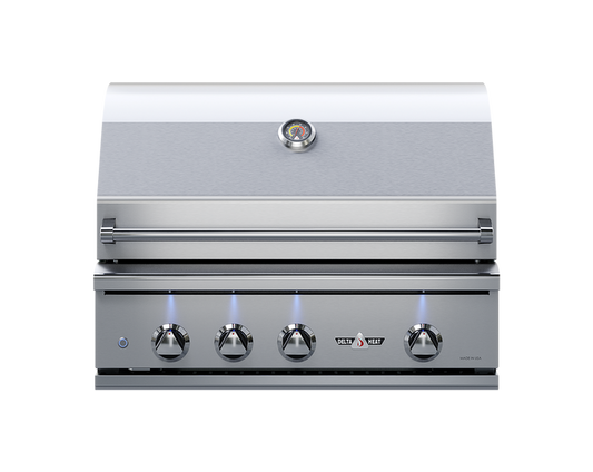 Delta Heat 32" Gas Grill with Infrared Rotisserie and Sear Zone, (L/N) w/ Insulated Jacket