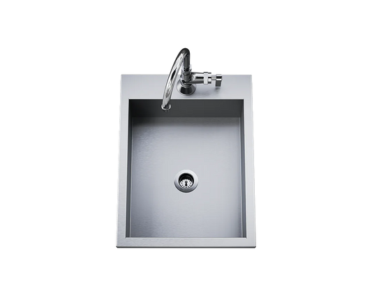 Delta Heat 15" Outdoor Sink (Cold Faucet Included)