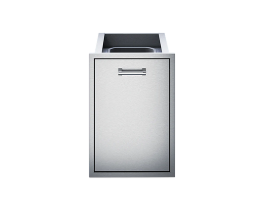 Delta Heat 18" Tall Trash Double Drawer (Trash Can Included)