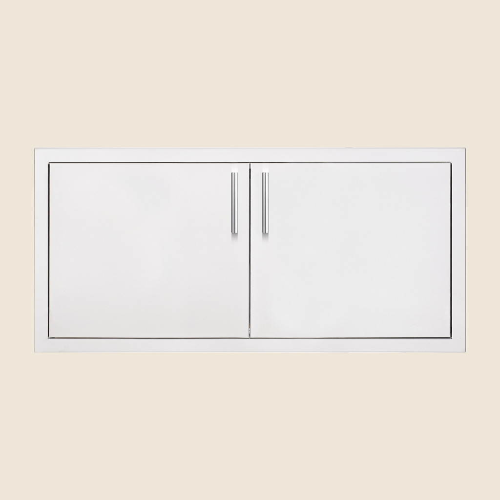 Summerset - 36" 2-Drawer Dry Storage Pantry & Enclosed Cabinet Combo