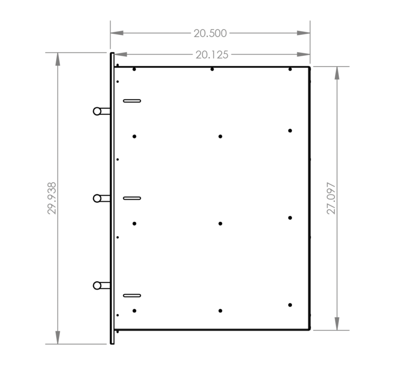 American Made Grills - 17" Triple Drawer
