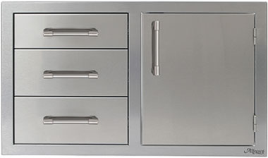 Alfresco - 32" Combo Door & Drawers - Right