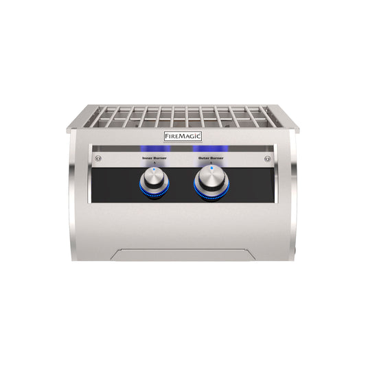 Fire Magic Echelon Power Burner  (W/ PORCELAIN CAST IRON GRID)