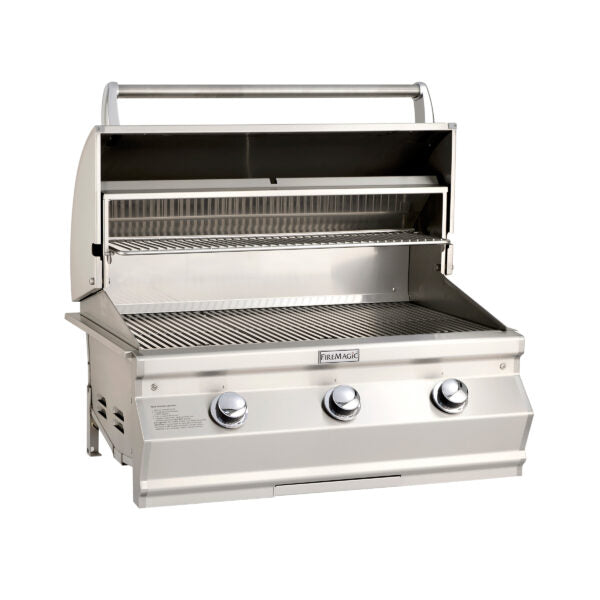 Fire Magic Aurora A540i Built-In Grill (ANALOG THERMOMETER WITH ROTISSERIE BACK BURNER)