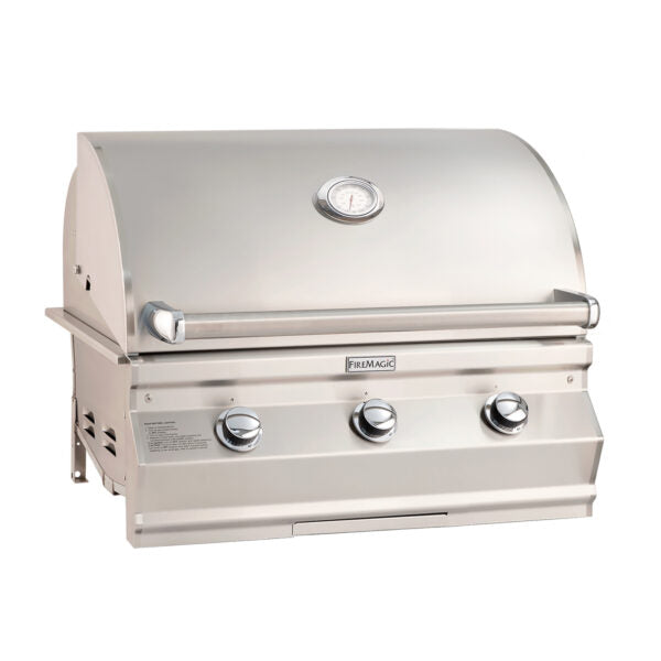 Fire Magic Aurora A540i Built-In Grill (ANALOG THERMOMETER WITH ROTISSERIE BACK BURNER)