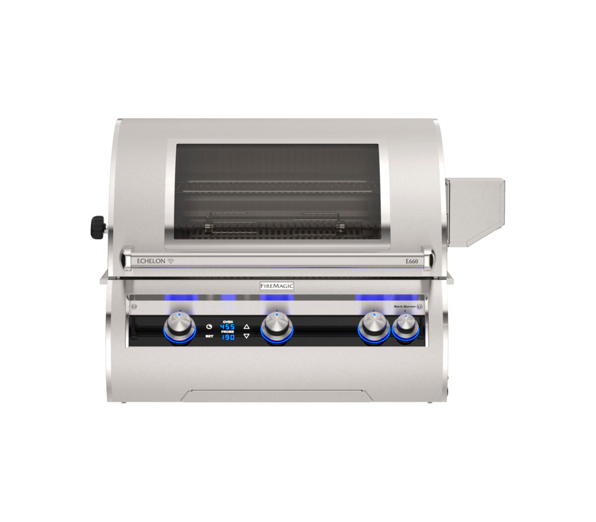 Fire Magic Echelon E660i Built-In Grill With Digital Thermometer and Window