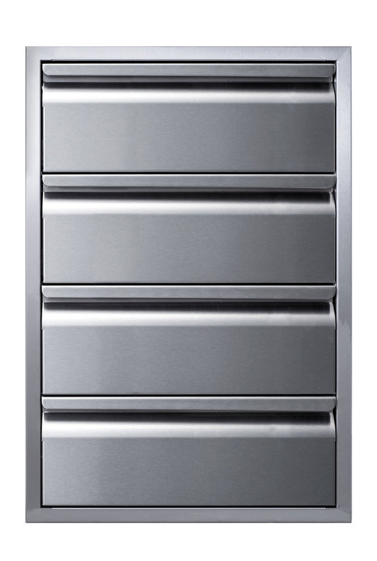Memphis 21" Four Drawer Stack
