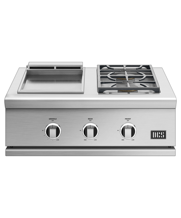 DCS - 30" Series 9 Griddle/Side Burner NG/LP