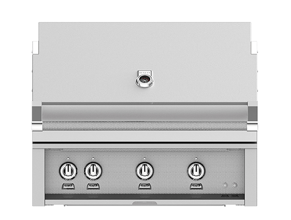 Hestan 36" Built-In Grill 3 Trellis Burners Rotisserie