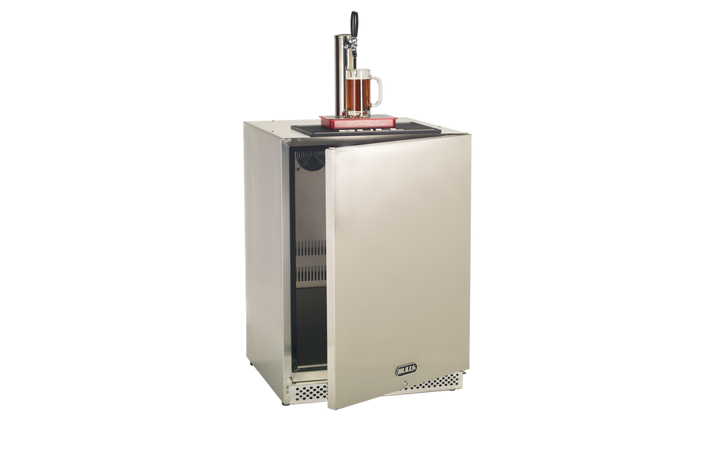 Bull - Outdoor Rated Kegerator 6.6 cu. ft.
