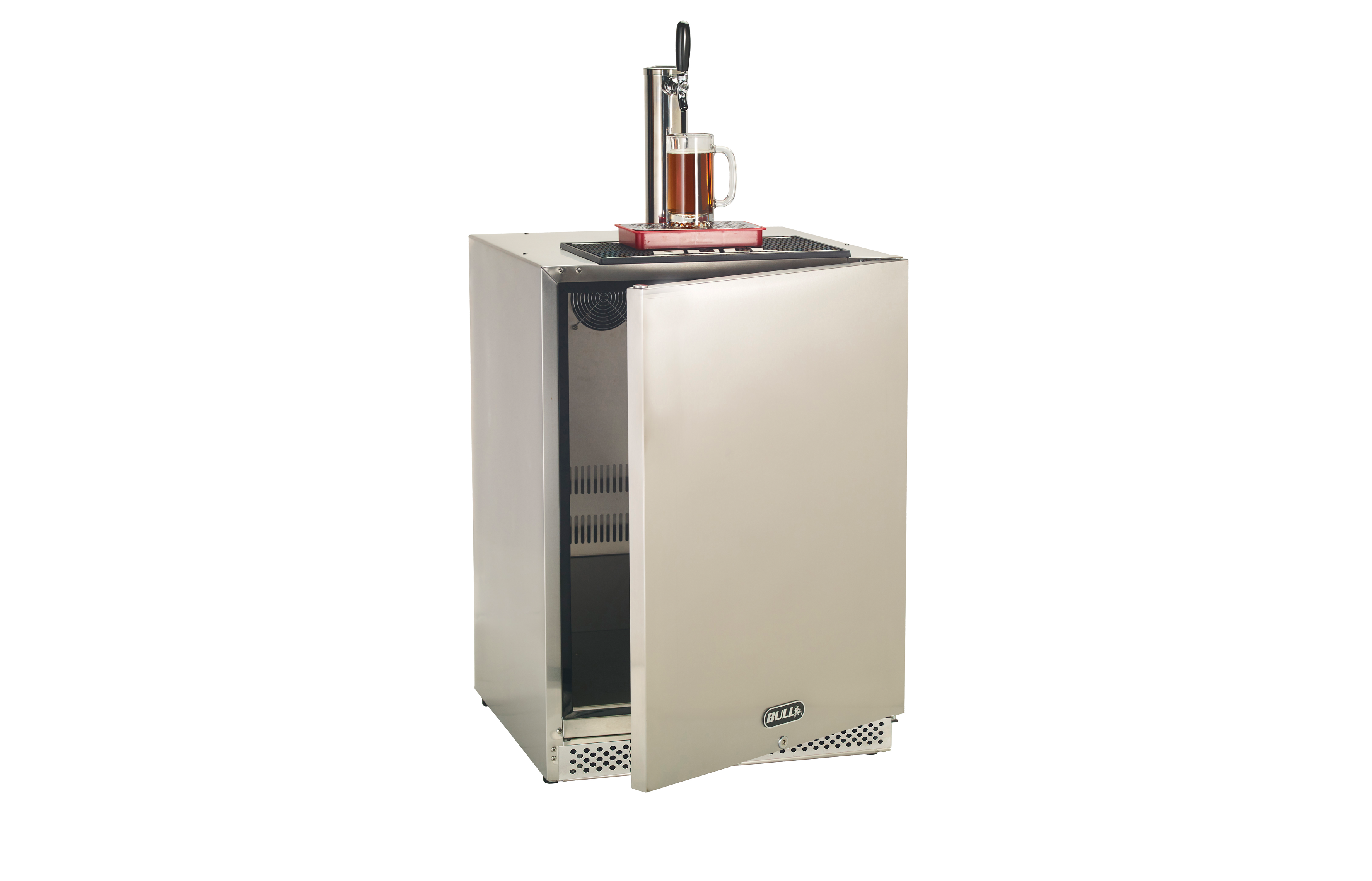 Bull - Outdoor Rated Kegerator 6.6 cu. ft.
